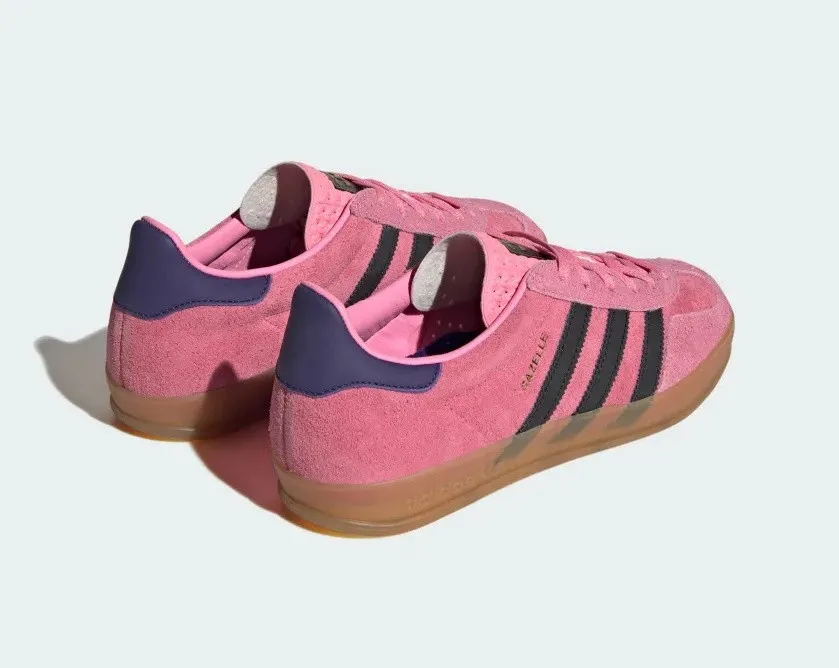 Adidas Gazelle Indoor Bliss Pink Core Black Collegiate Purple IE7002