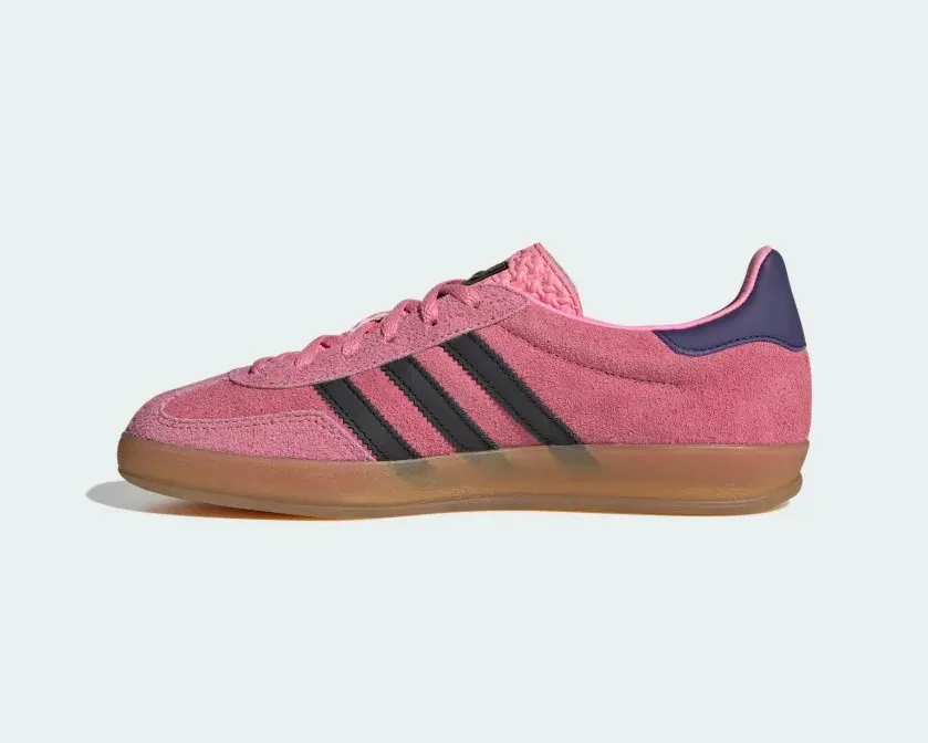 Adidas Gazelle Indoor Bliss Pink Core Black Collegiate Purple IE7002