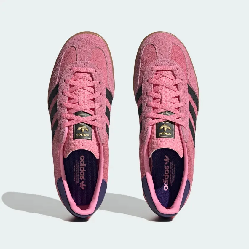 Adidas Gazelle Indoor Bliss Pink Core Black Collegiate Purple IE7002