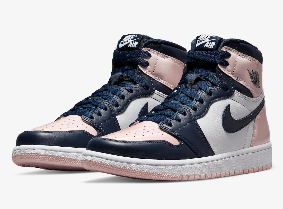 Air Jordan 1 Retro High OG Atmosphere White Laser Pink Obsidian DD9335-641