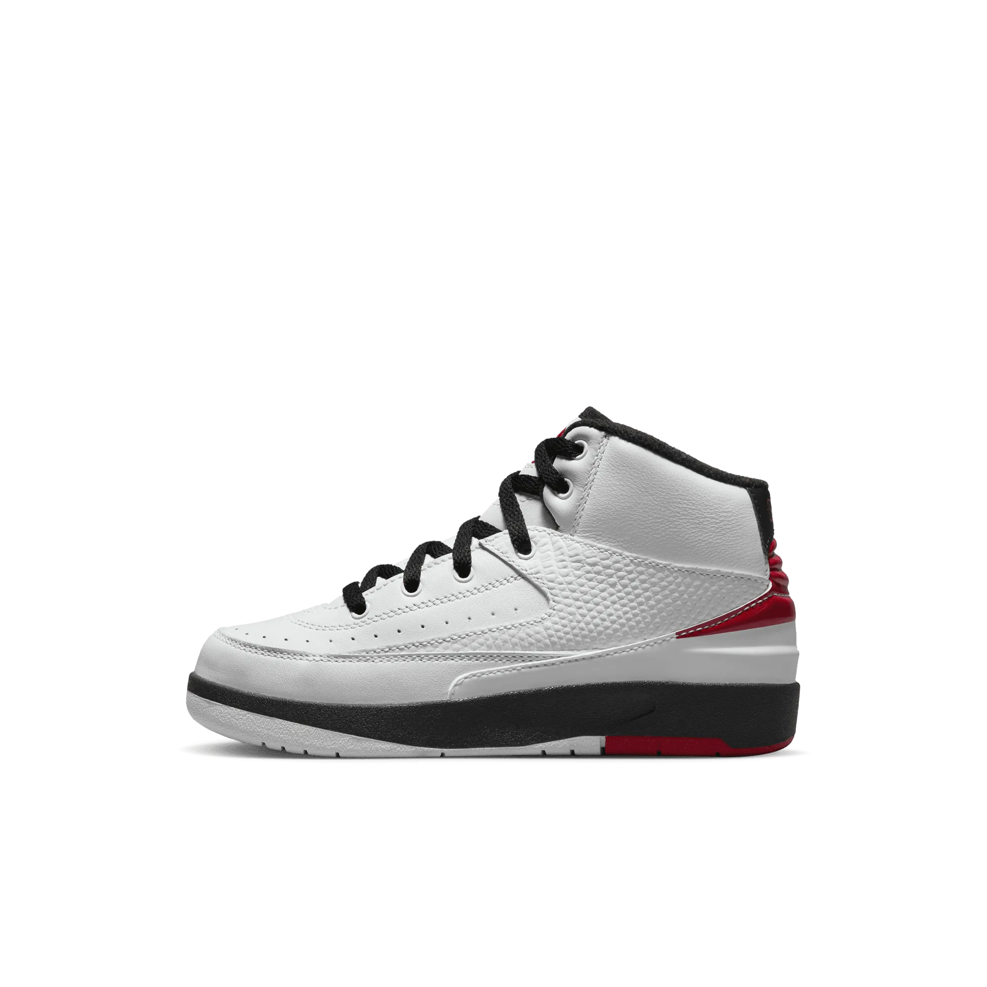 AIR JORDAN 2 RETRO PS - WHITE/VARSITY RED-BLACK