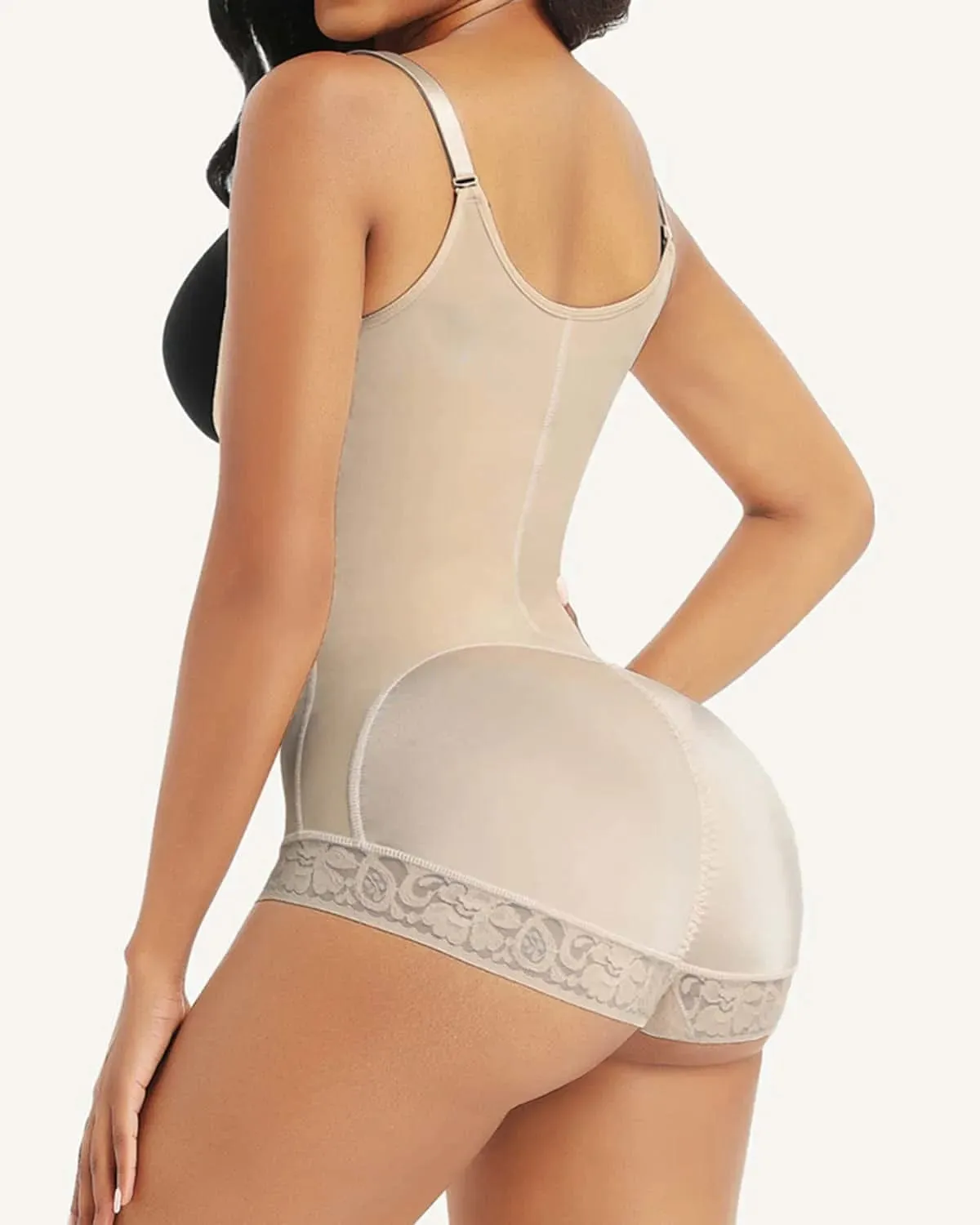 AirSlim Lace Zipper Open Bust Shapewear