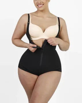 AirSlim Lace Zipper Open Bust Shapewear