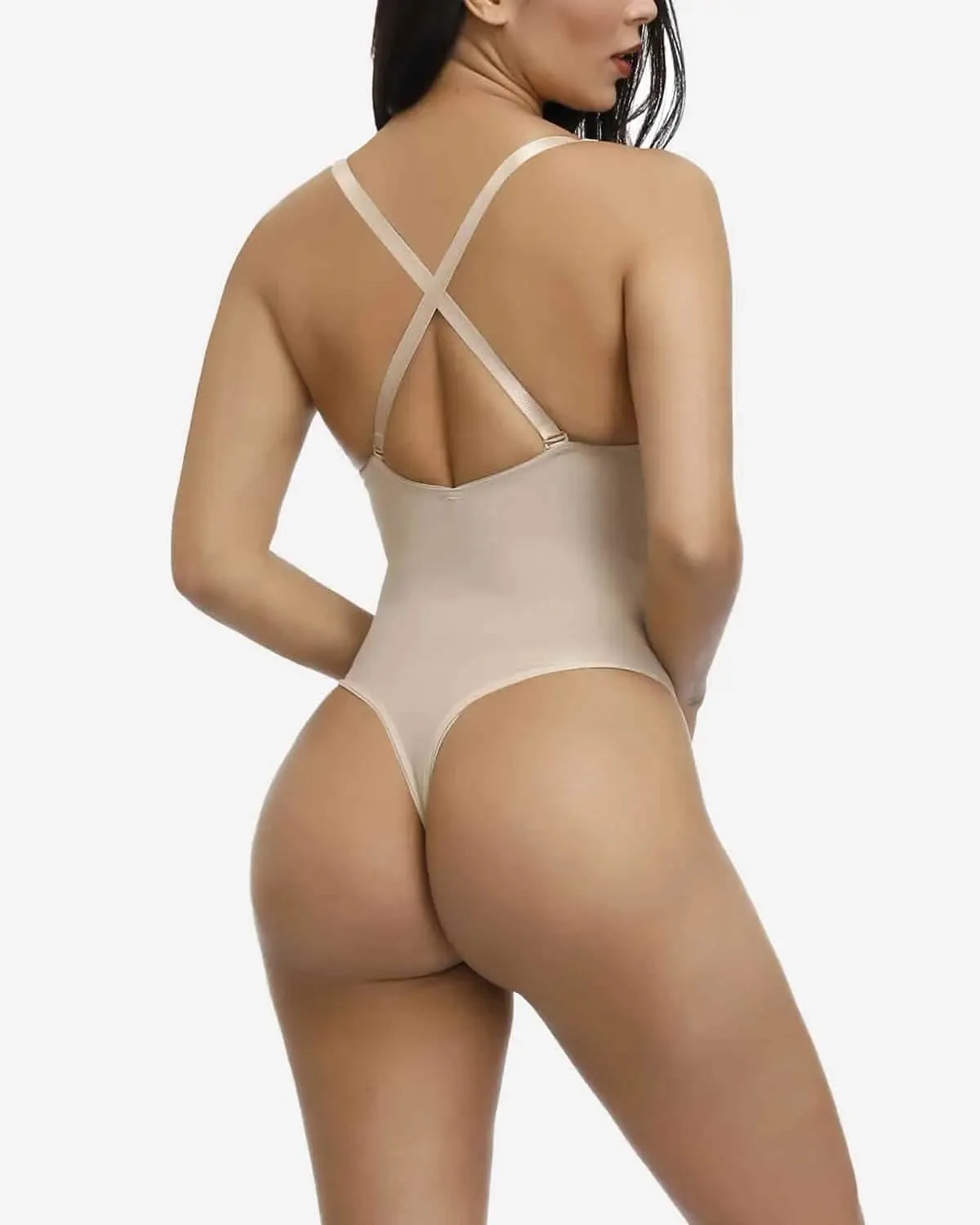 AirSlim Shaping Low Back Thong Bodysuit