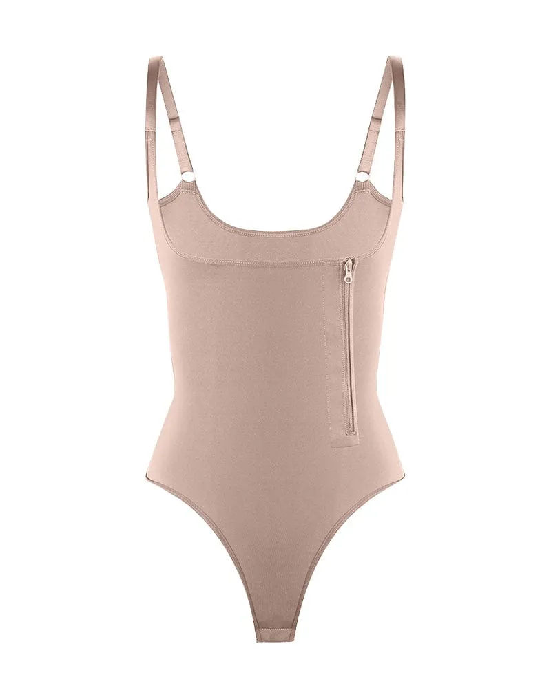 AirSlim Side Zip Shaping Bodysuit