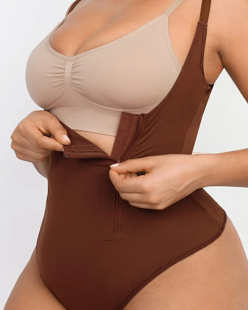 AirSlim Side Zip Shaping Bodysuit