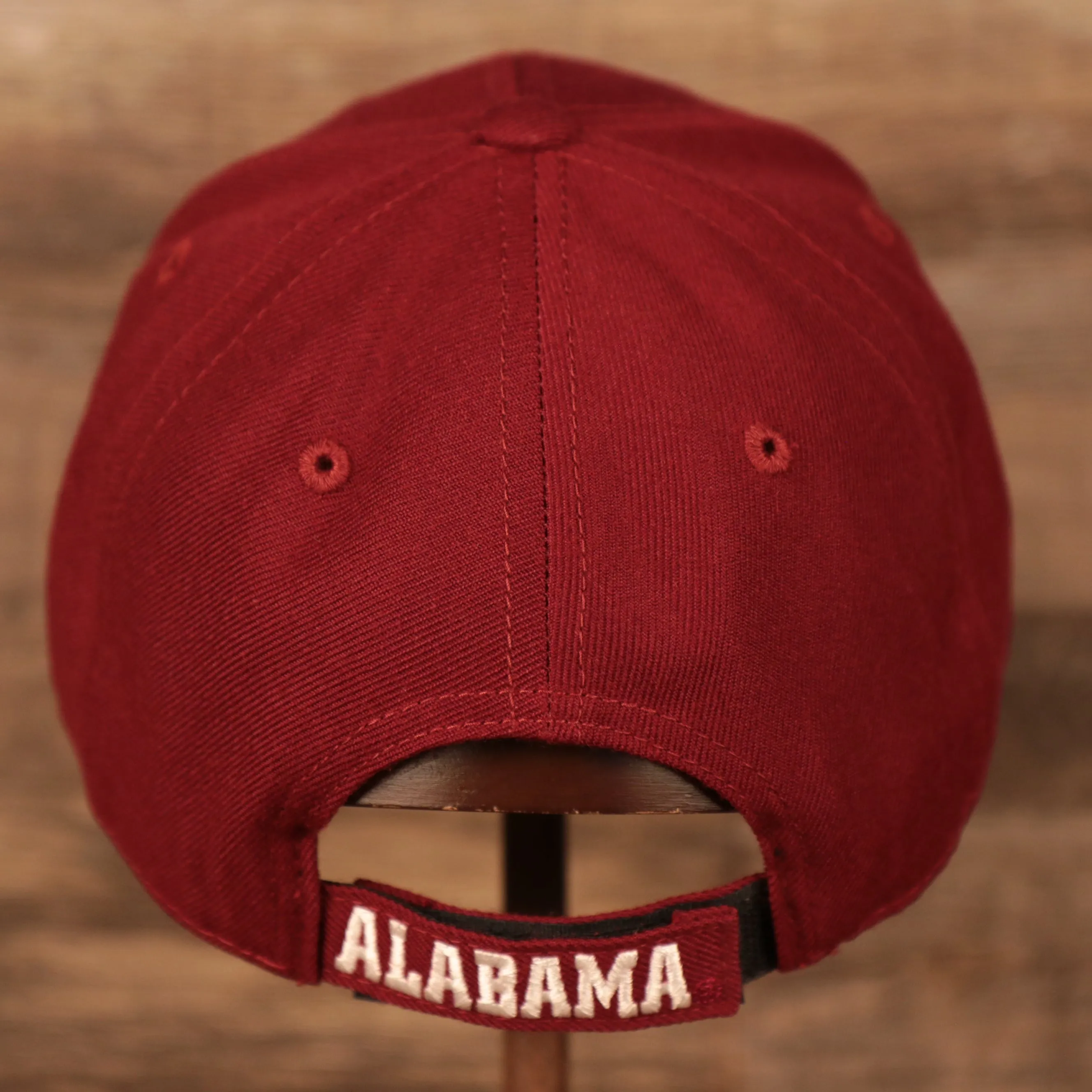 Alabama Crimson Tide Logo Red Adjustable Dad Hat