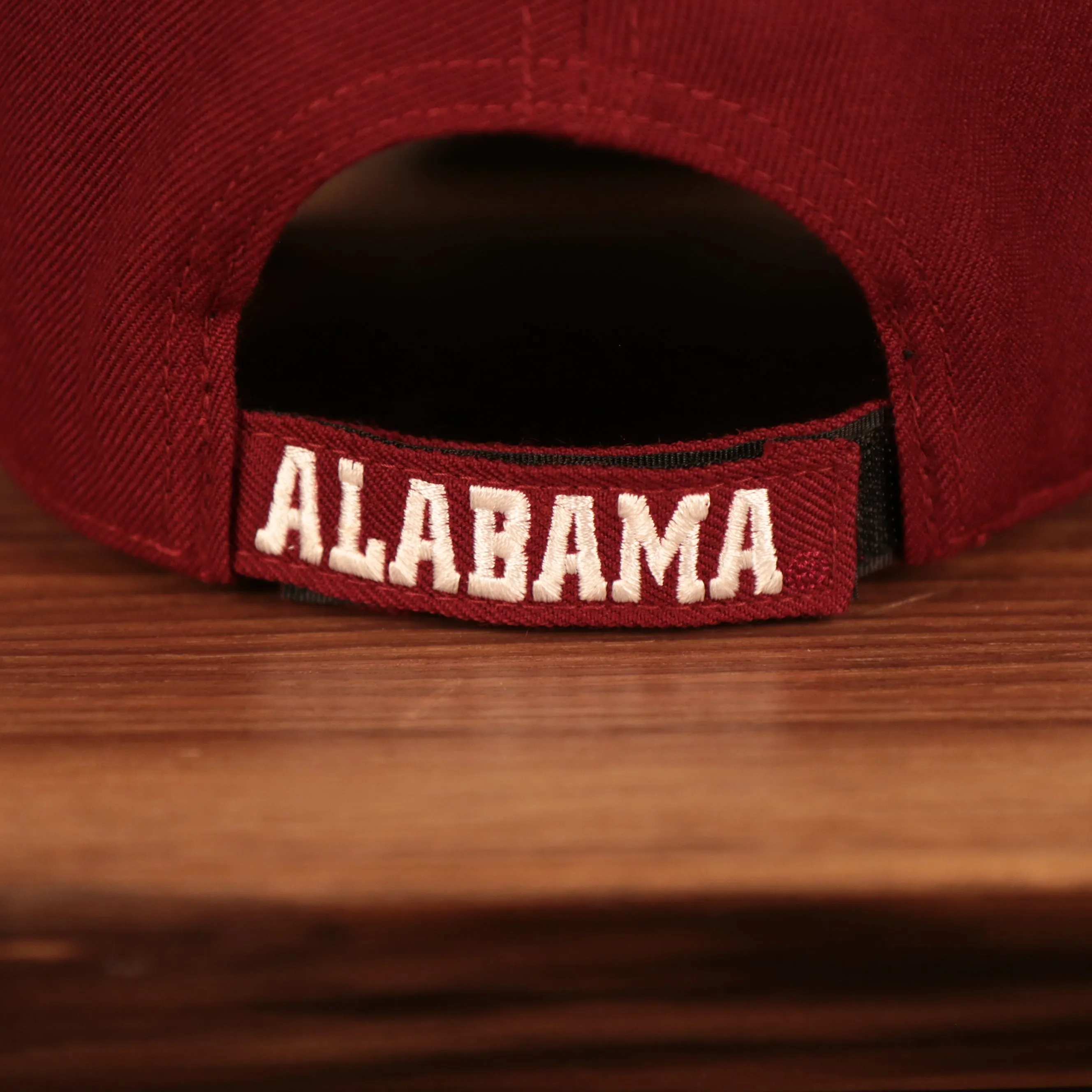 Alabama Crimson Tide Logo Red Adjustable Dad Hat