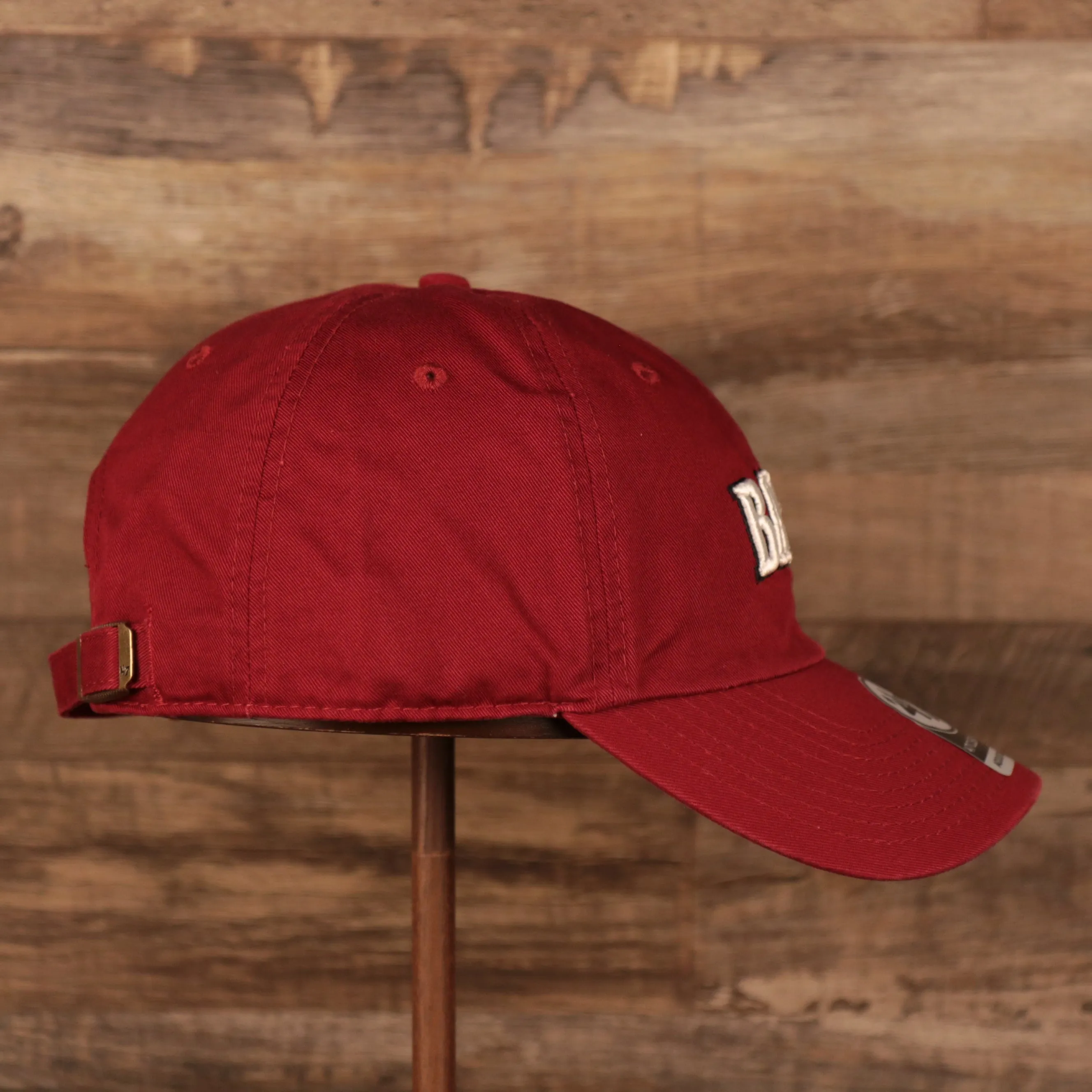 Alabama Crimson Tide Red Adjustable Dad Hat