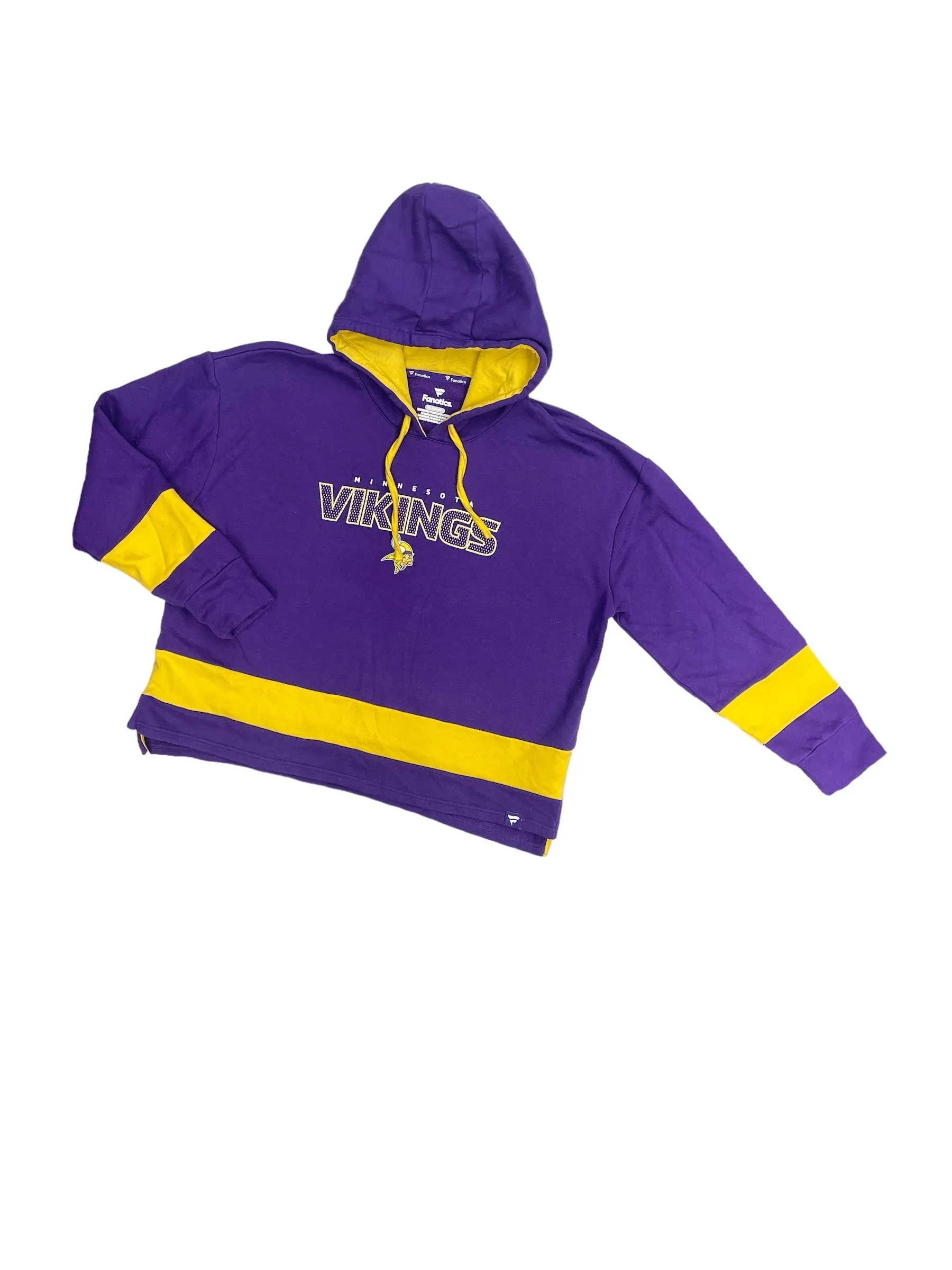 Athletic Sweatshirt Hoodie By Fanatics In Purple, Size: 2x