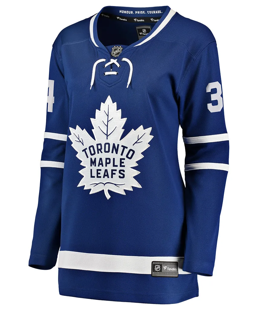 AUSTON MATTHEWS TORONTO MAPLE LEAFS FANATICS WOMEN'S BREAKAWAY JERSEY