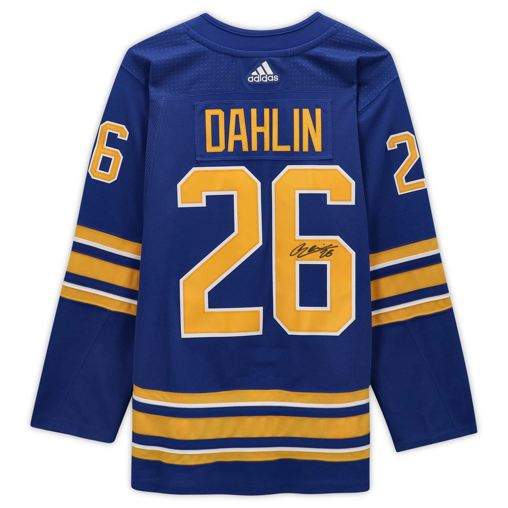 Autographed Buffalo Sabres Rasmus Dahlin Fanatics Authentic Royal adidas 2020 Model Authentic Jersey