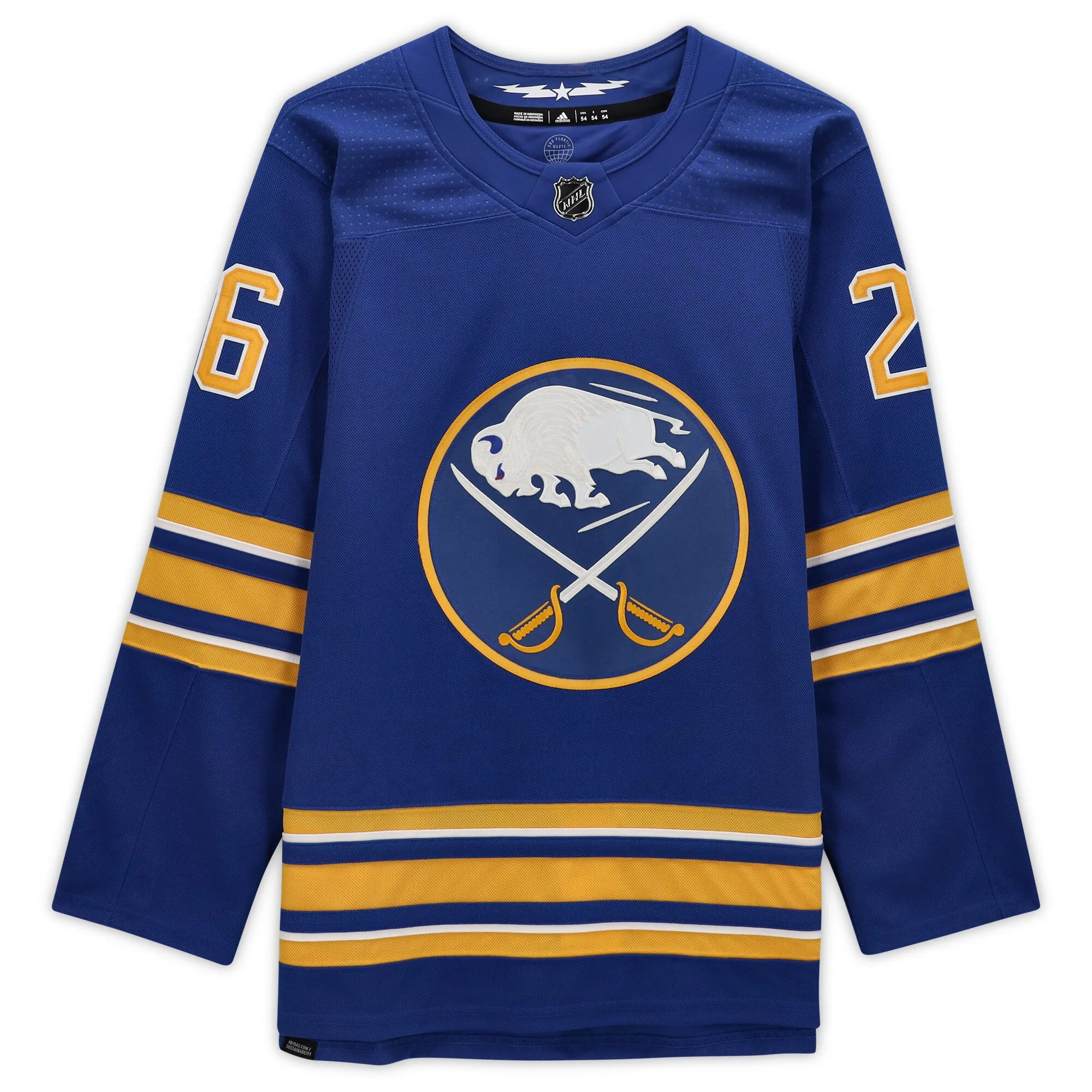 Autographed Buffalo Sabres Rasmus Dahlin Fanatics Authentic Royal adidas 2020 Model Authentic Jersey