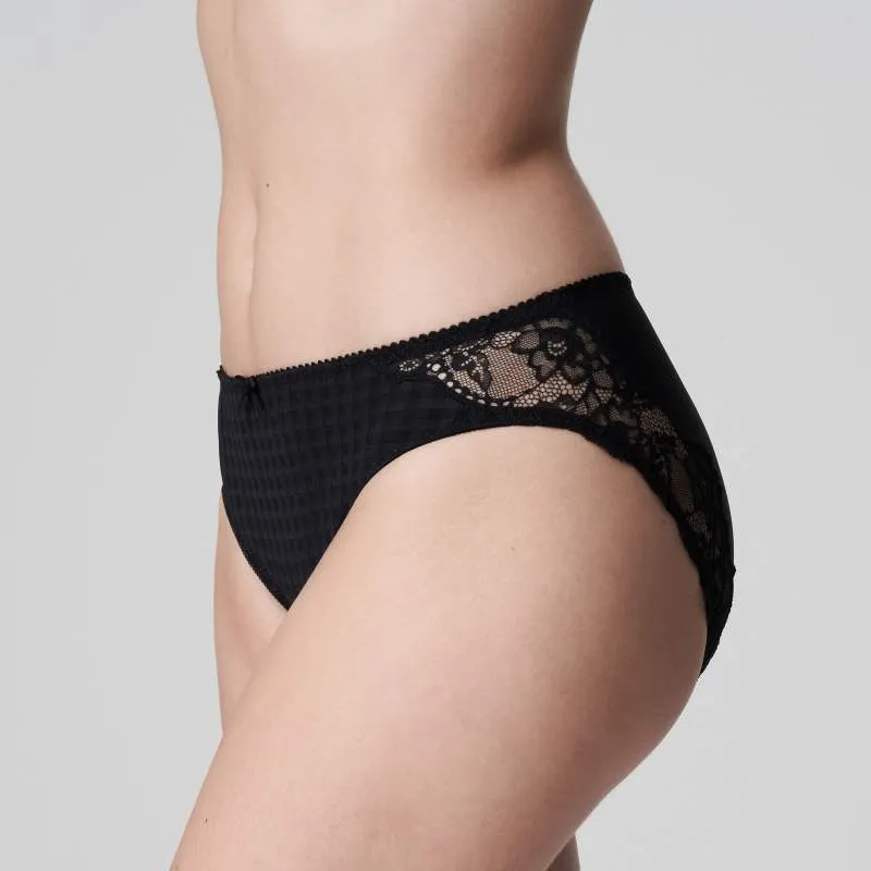 Black Brief-  - Primadonna Plus size Lingerie  Unas1  with discounts-  -2023 Anvers, Bruxelles