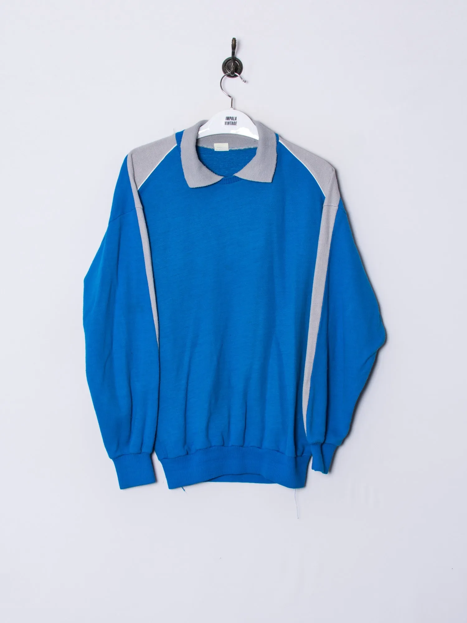 Blue & Grey Retro Sweatshirt