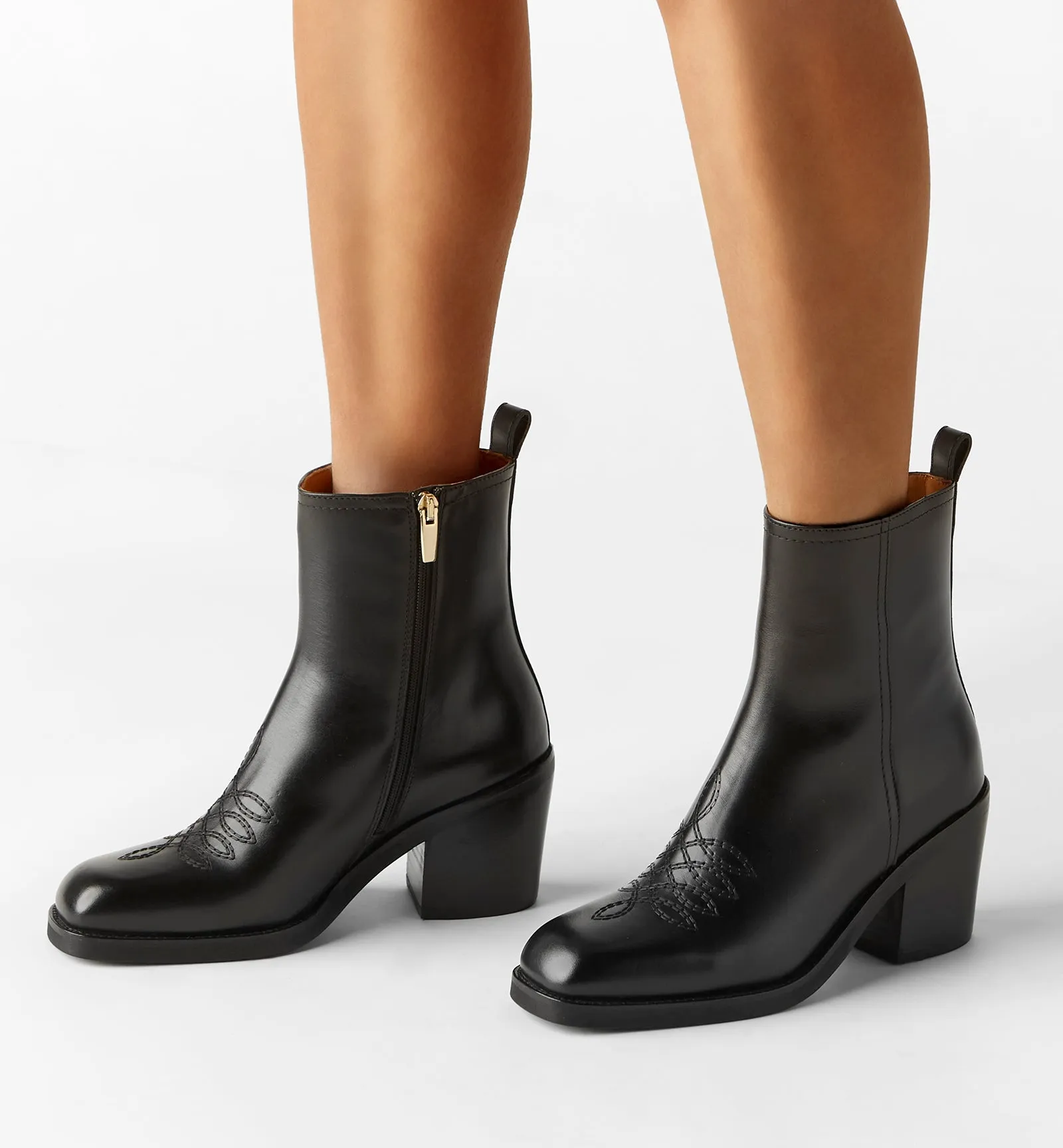 BRANOR LEATHER BOOTIE