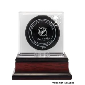 Buffalo Sabres Fanatics Authentic Mahogany Hockey Puck Logo Display Case