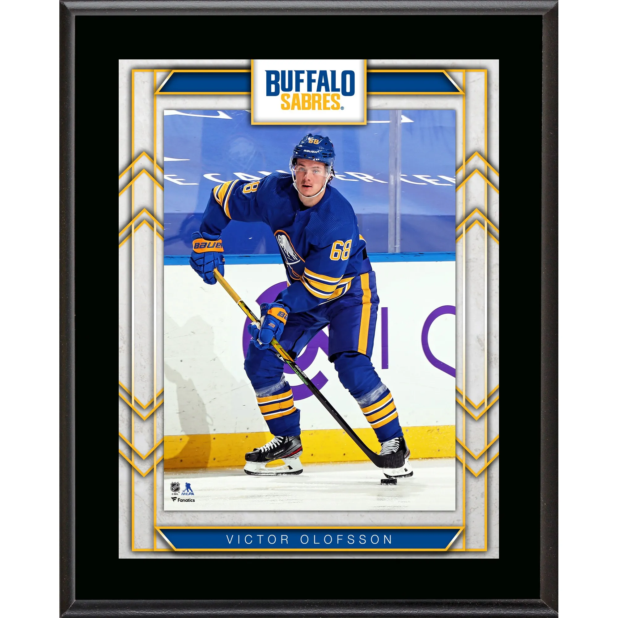 Buffalo Sabres Victor Olofsson Fanatics Authentic 10.5