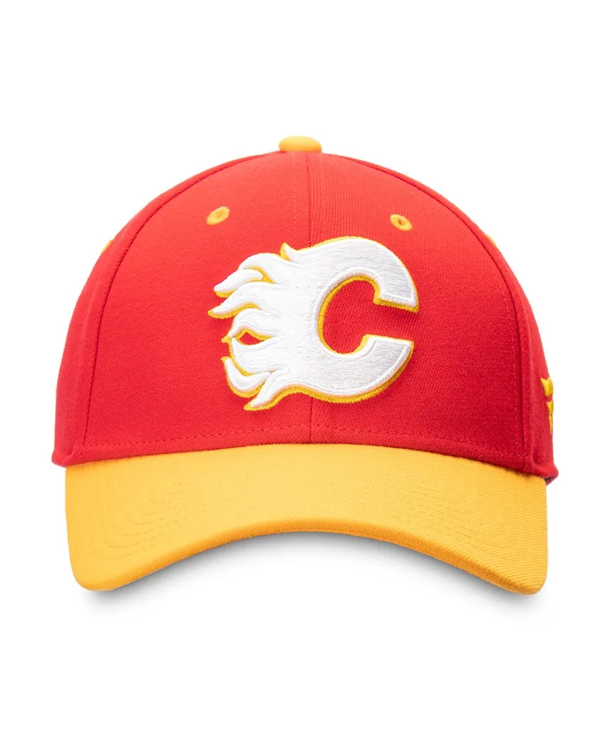 CALGARY FLAMES FANATICS MEN'S 2019 NHL HERITAGE CLASSIC FLEX HAT