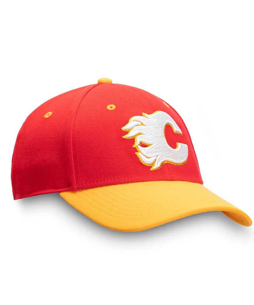 CALGARY FLAMES FANATICS MEN'S 2019 NHL HERITAGE CLASSIC FLEX HAT