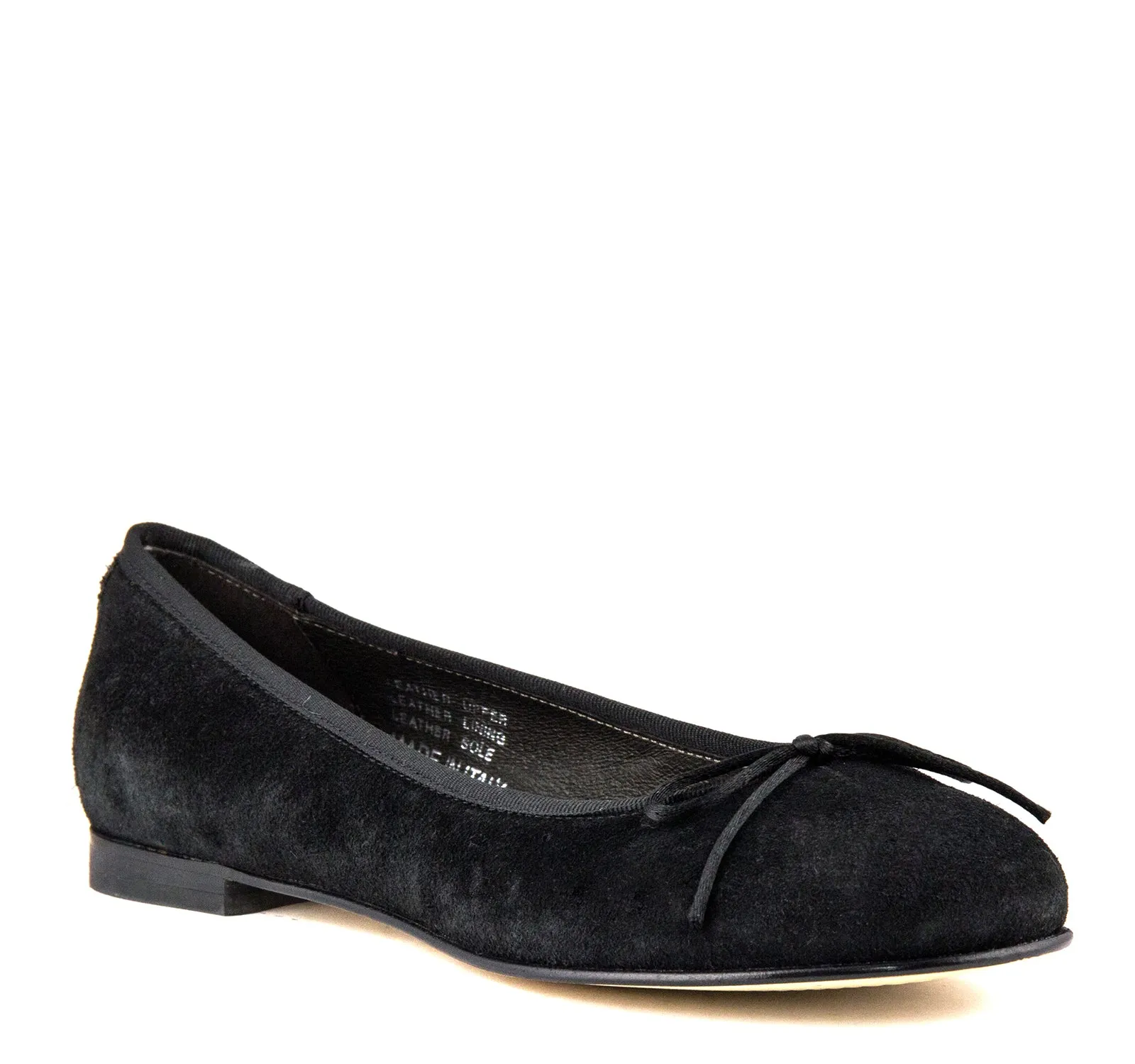 Calzoleria Toscana Melania Suede Flat