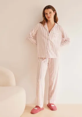 Classic pink striped pyjamas - Pink