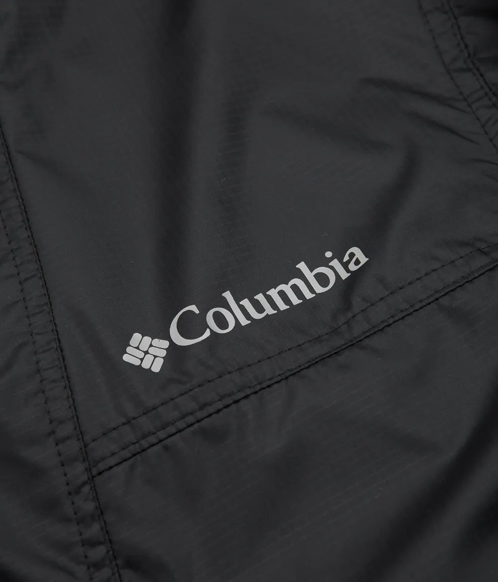 Columbia Trail Traveler Windbreaker Jacket - Black