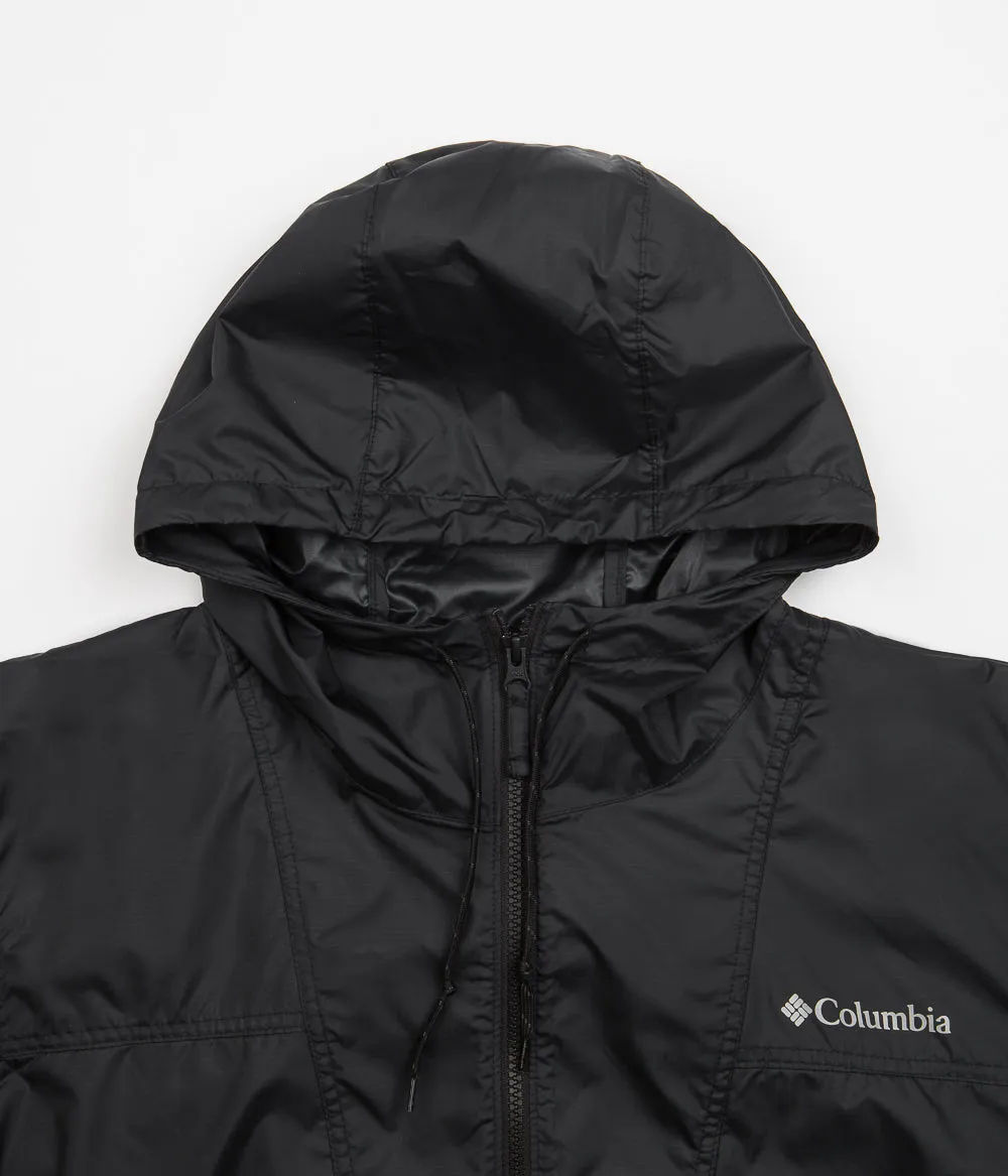 Columbia Trail Traveler Windbreaker Jacket - Black