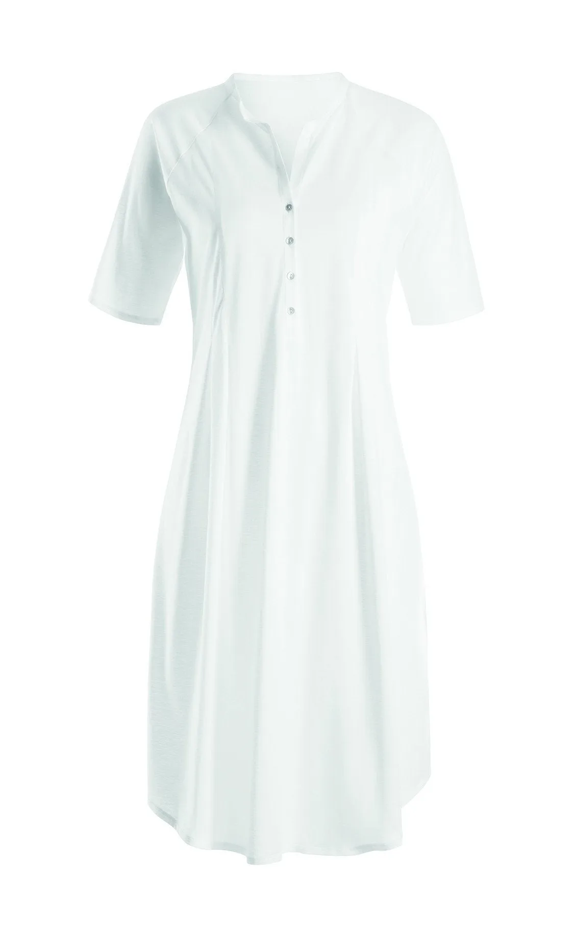 Cotton Deluxe Short Sleeve Short Nightdress