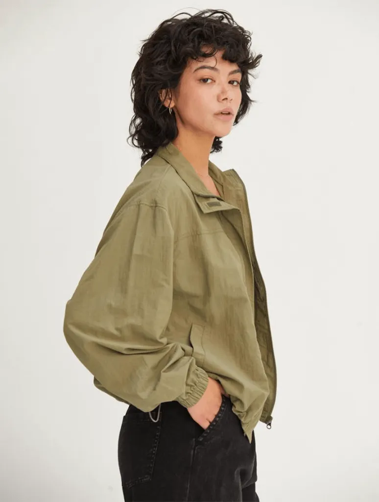 Cropped Windbreaker