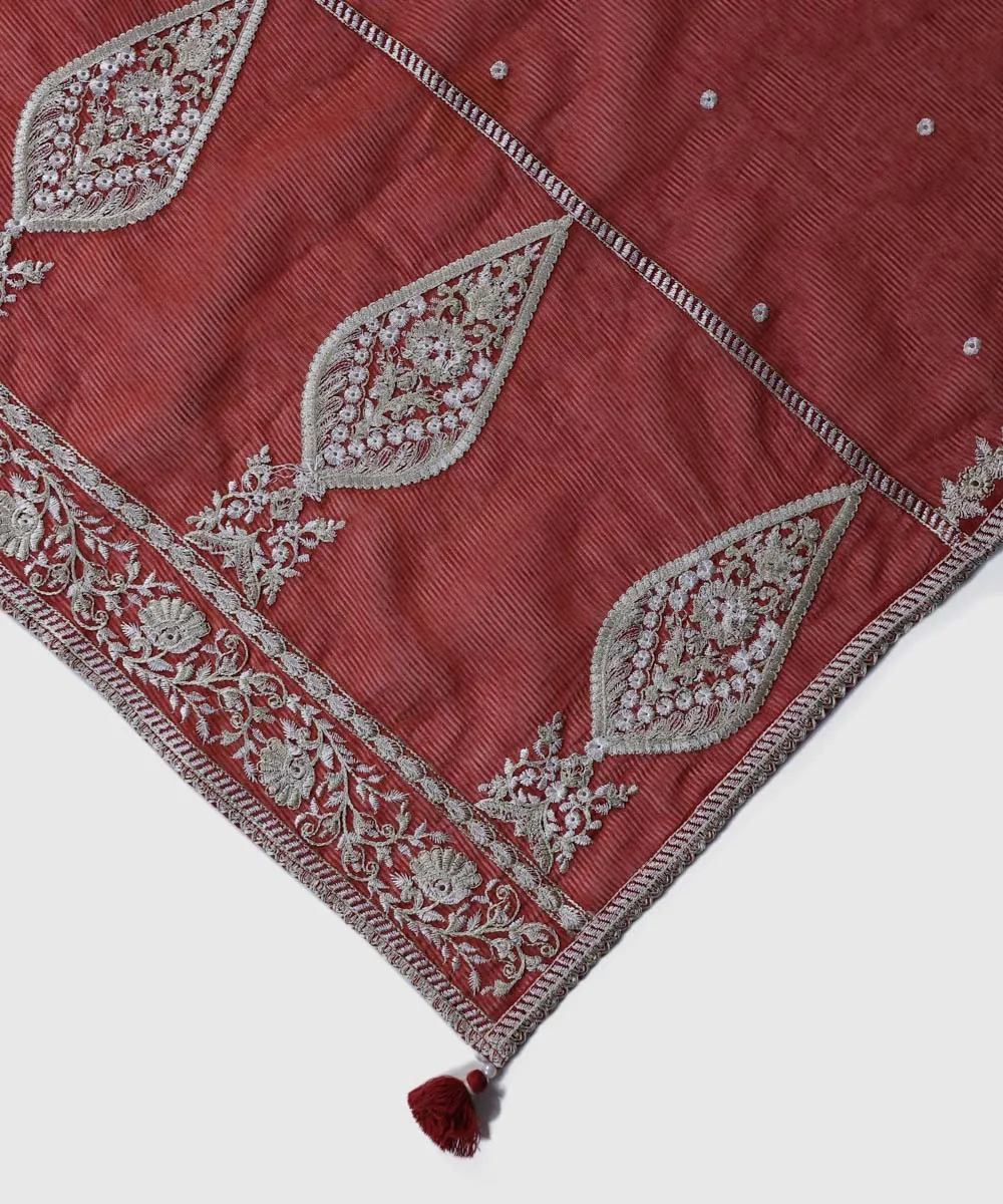 Embroidered Karandi Dupatta