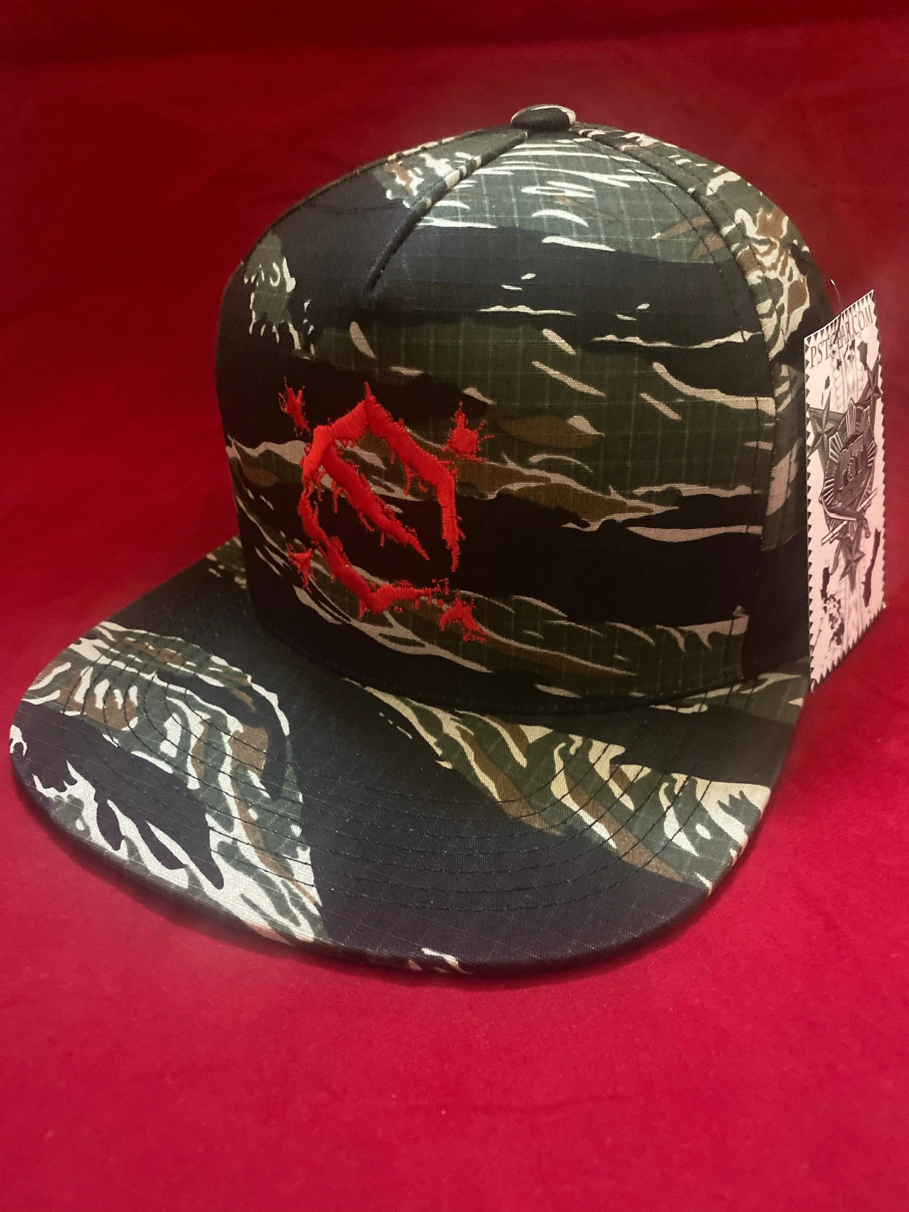 EZ MIL Emblem Tiger Camo Snapback Limited