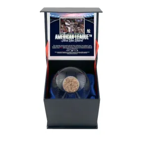 Fanatics Authentic Aaron Judge New York Yankees American League Home Run Record Crystal Baseball with Game-Used Dirt