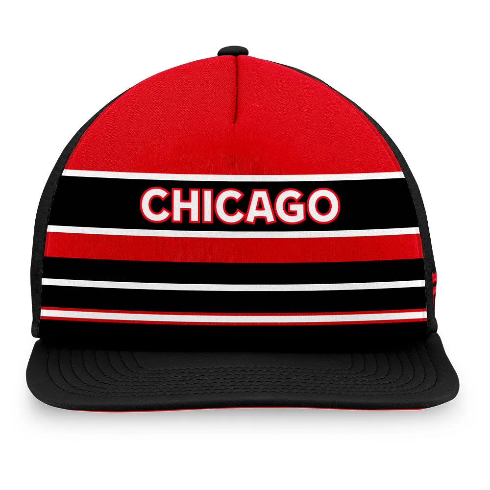 FANATICS CHICAGO BLACKHAWKS SPECIAL EDITION 2.0 FOAM ADJUSTABLE TRUCKER HAT