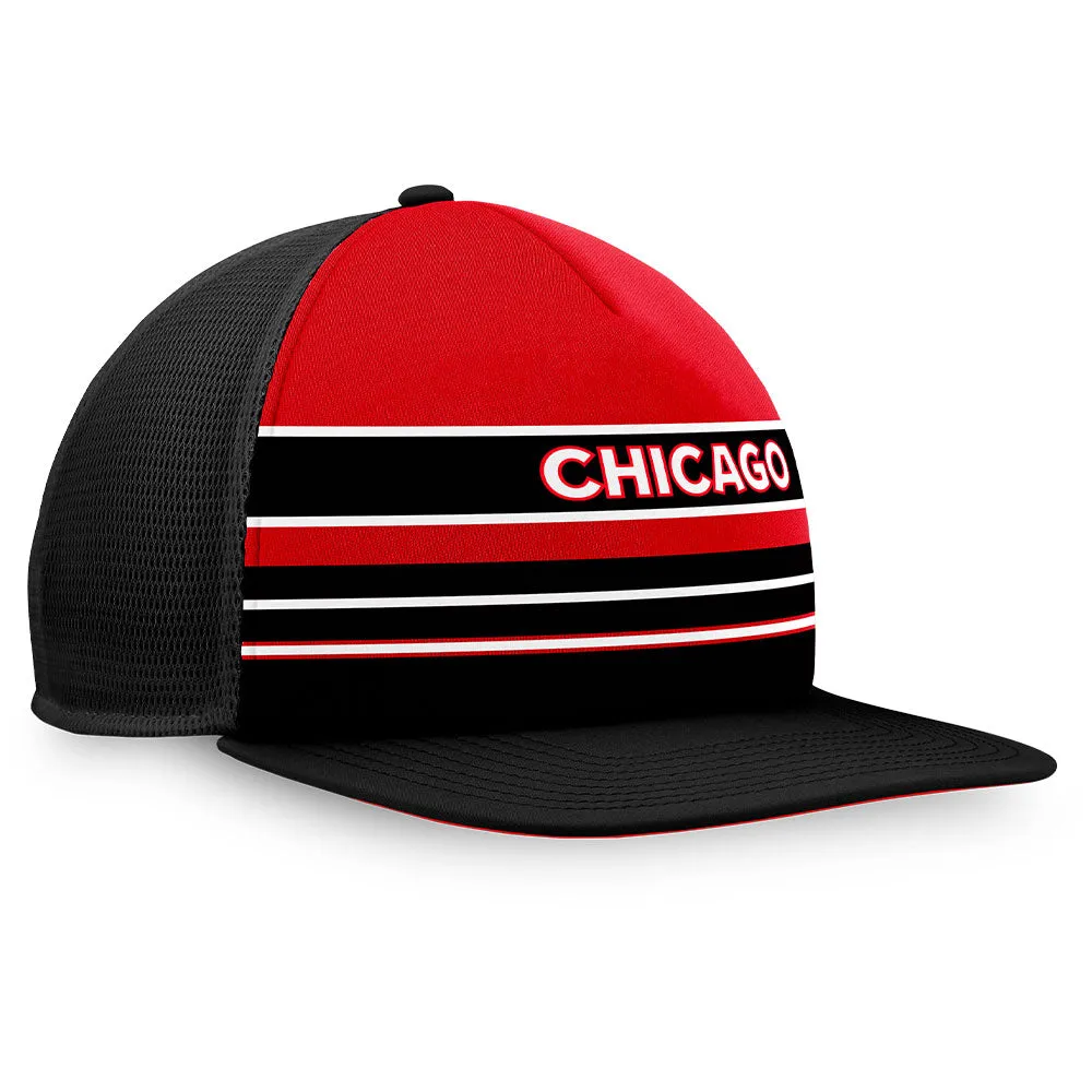 FANATICS CHICAGO BLACKHAWKS SPECIAL EDITION 2.0 FOAM ADJUSTABLE TRUCKER HAT