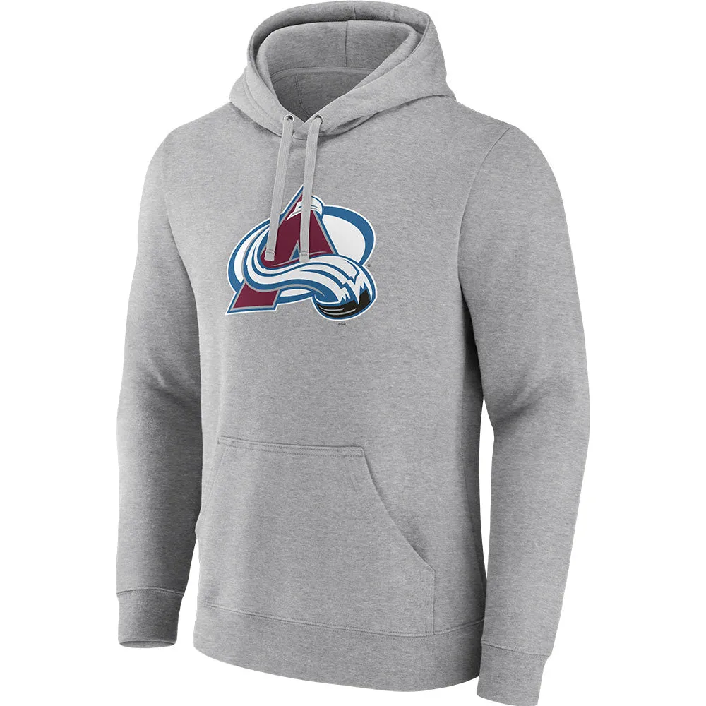 FANATICS COLORADO AVALANCHE PRIMARY LOGO HOODIE