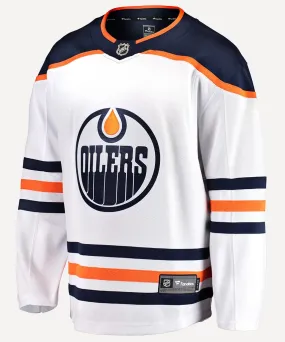 FANATICS EDMONTON OILERS ADULT AWAY BREAKAWAY JERSEY