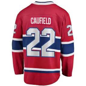 FANATICS MONTREAL CANADIENS COLE CAUFIELD ADULT BREAKAWAY JERSEY