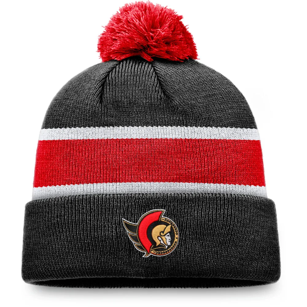 FANATICS OTTAWA SENATORS BREAKAWAY CUFFED POM BEANIE