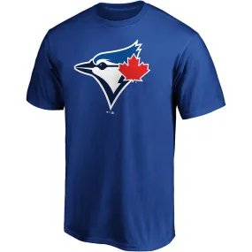 FANATICS TORONTO BLUE JAYS COTTON OFFICIAL LOGO BLUE T SHIRT