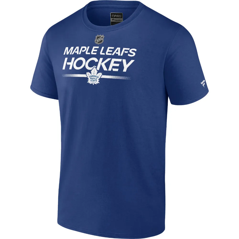 FANATICS TORONTO MAPLE LEAFS ADULT AUTHENTIC PRO PRIME T SHIRT