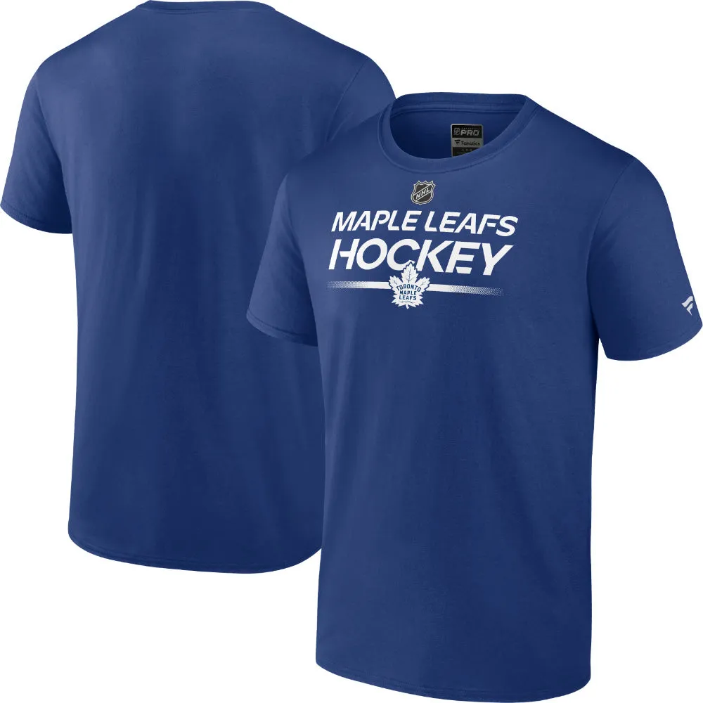 FANATICS TORONTO MAPLE LEAFS ADULT AUTHENTIC PRO PRIME T SHIRT