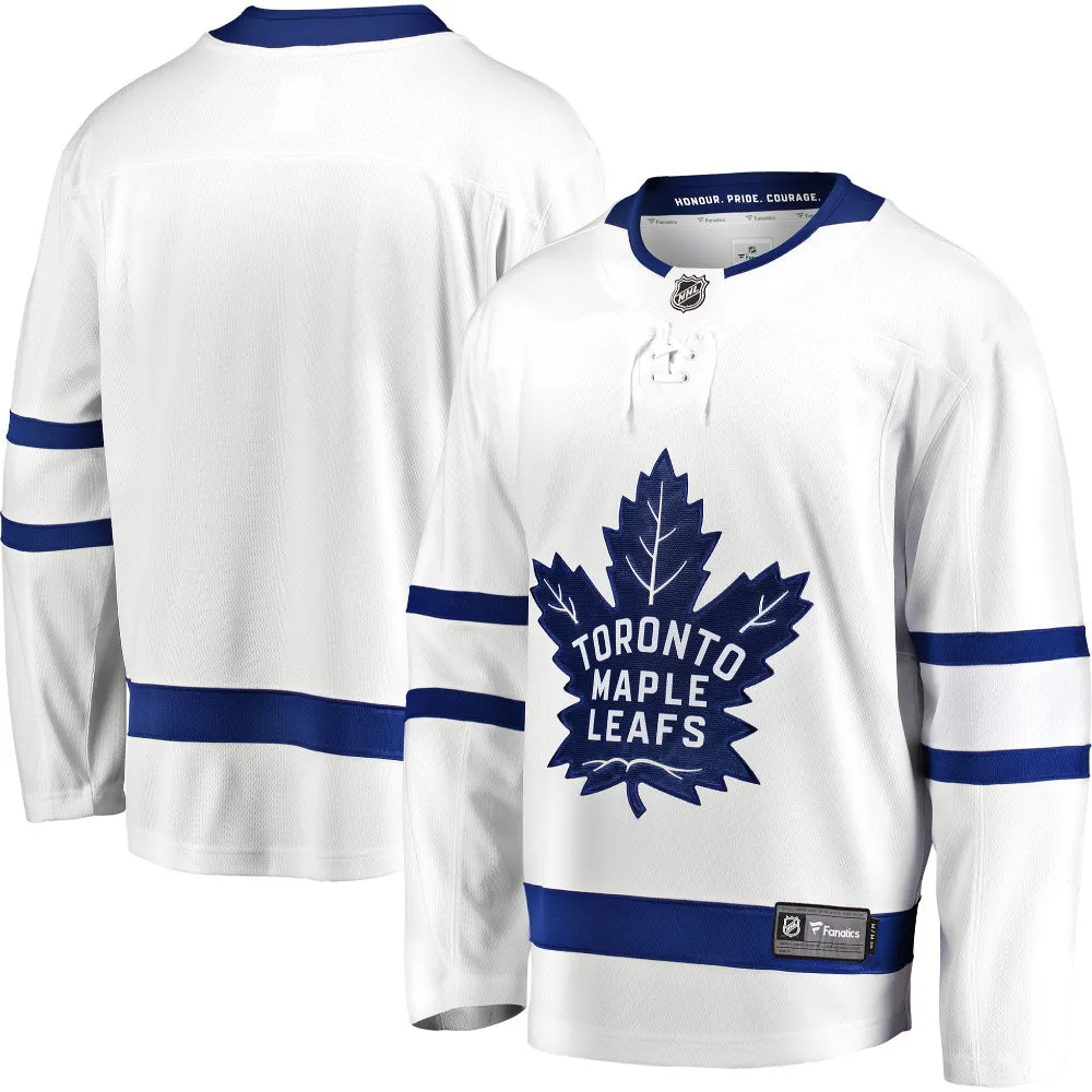 FANATICS TORONTO MAPLE LEAFS ADULT AWAY BREAKAWAY JERSEY