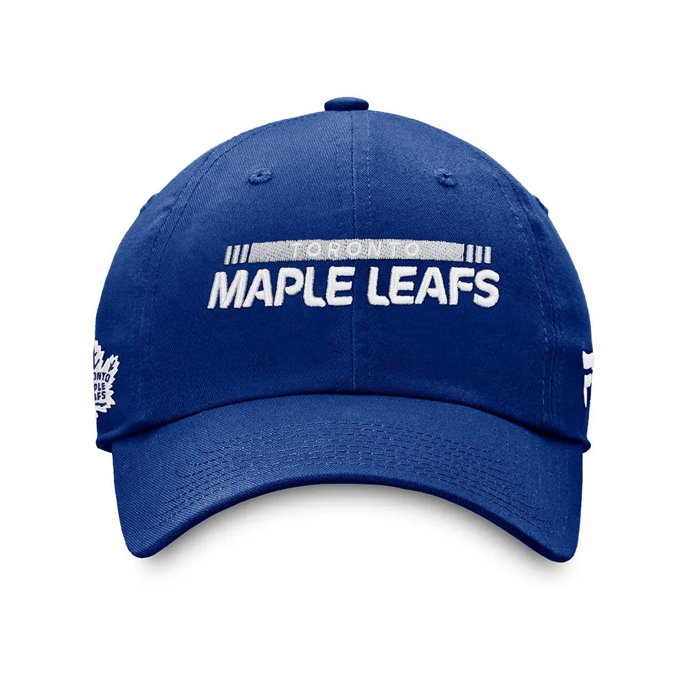 FANATICS TORONTO MAPLE LEAFS AP RINK UNSTRUCTURED ADJUSTABLE HAT