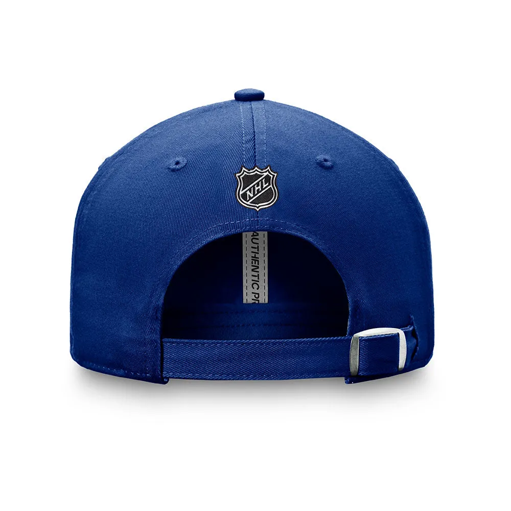 FANATICS TORONTO MAPLE LEAFS AP RINK UNSTRUCTURED ADJUSTABLE HAT