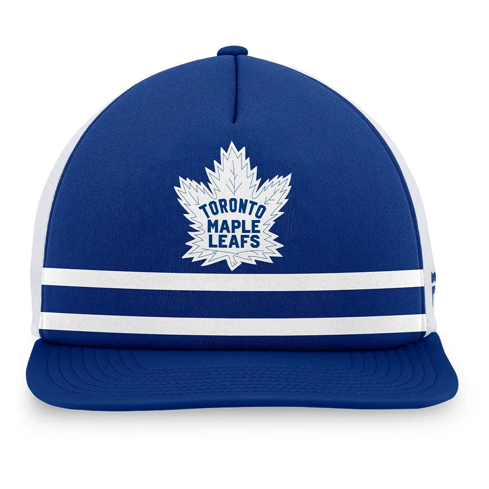 FANATICS TORONTO MAPLE LEAFS SPECIAL EDITION 2.0 FOAM ADJUSTABLE TRUCKER HAT