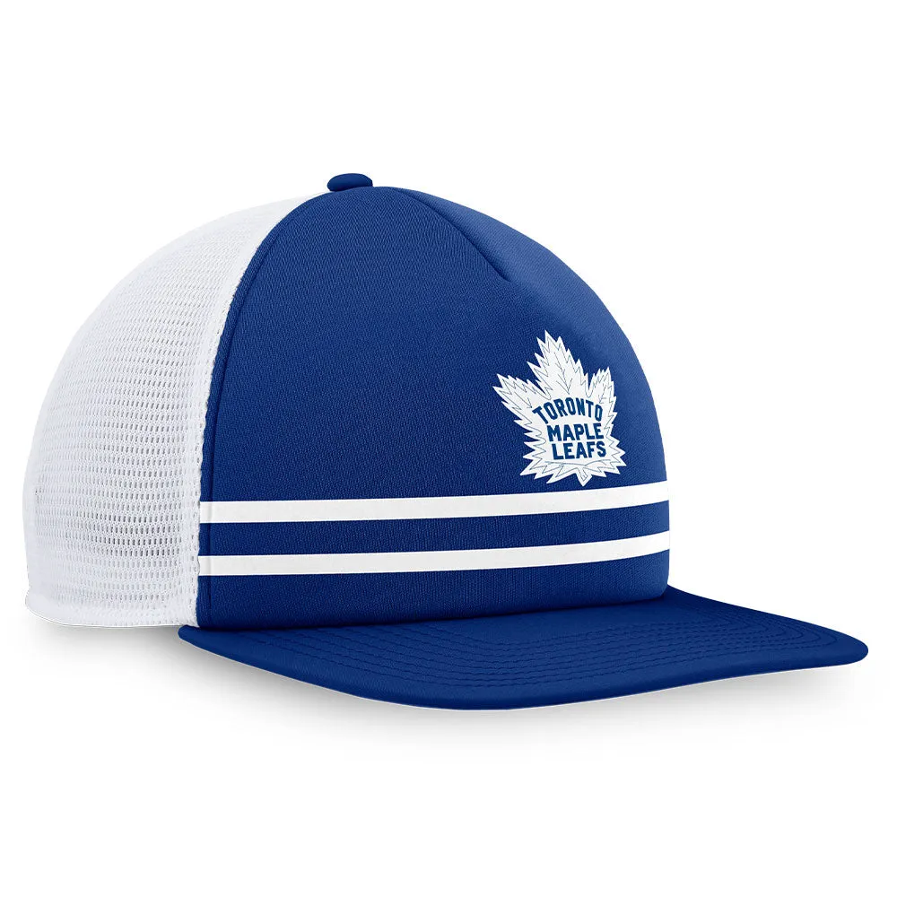 FANATICS TORONTO MAPLE LEAFS SPECIAL EDITION 2.0 FOAM ADJUSTABLE TRUCKER HAT