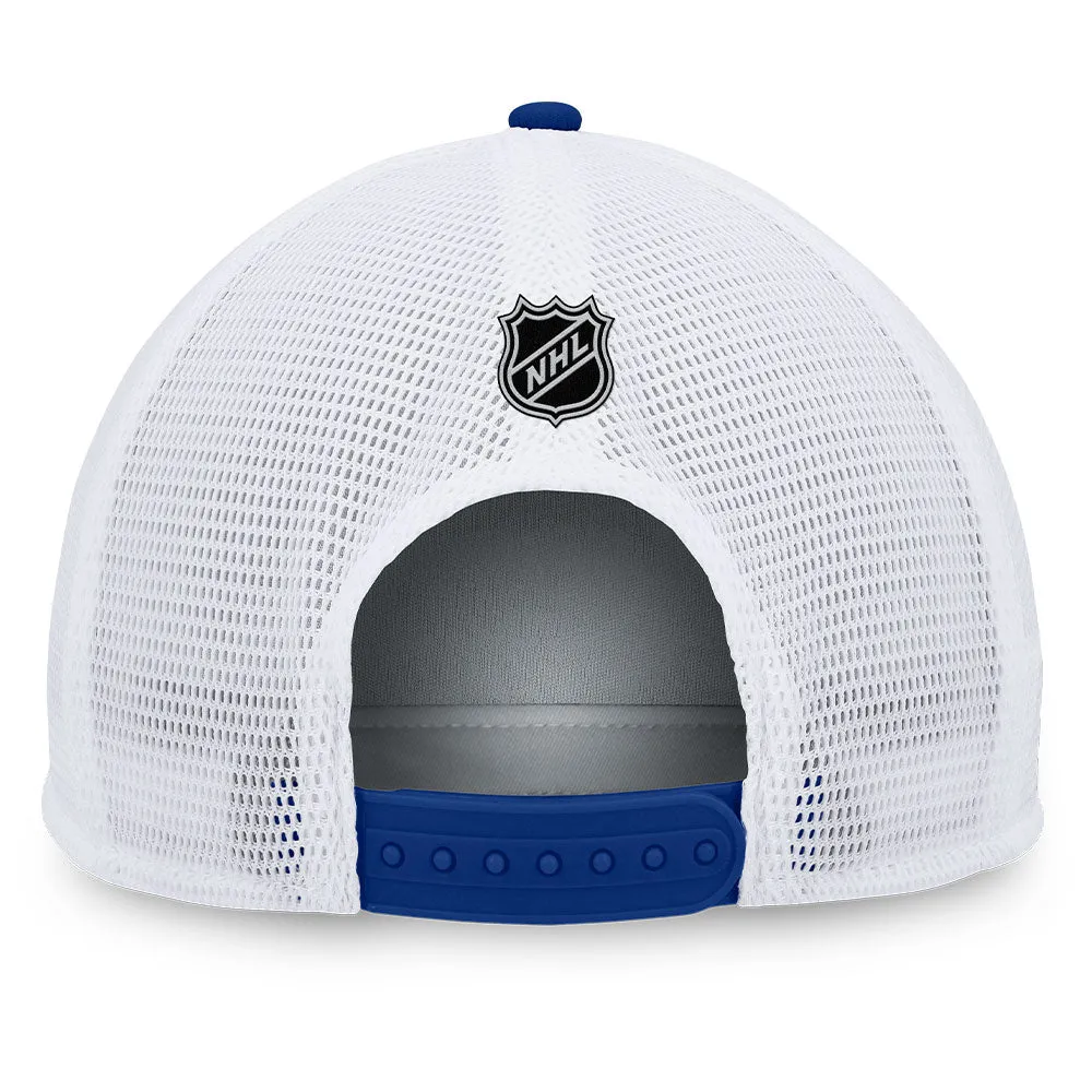 FANATICS TORONTO MAPLE LEAFS SPECIAL EDITION 2.0 FOAM ADJUSTABLE TRUCKER HAT