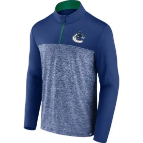 FANATICS VANCOUVER CANUCKS ICONIC DEFENDER 1/4 ZIP