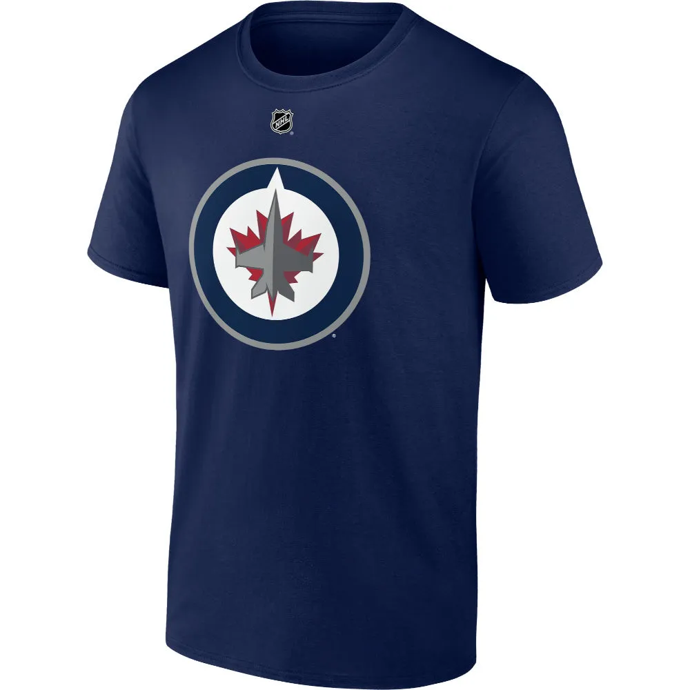 FANATICS WINNIPEG JETS JOSH MORRISSEY NAME AND NUMBER T SHIRT